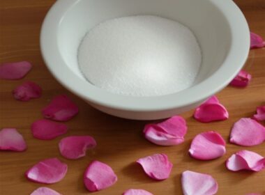 Jak zrobić płatki róż w cukrze