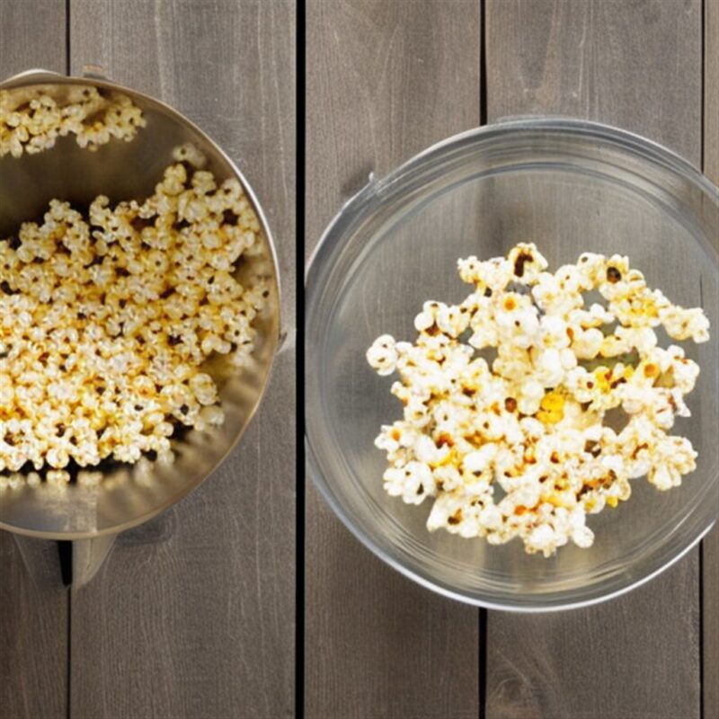 Jak zrobić popcorn z surowej kukurydzy