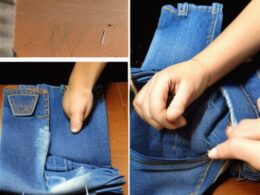 Jak zrobić rozdarte dżinsy